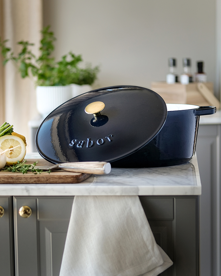 Svart st&oslash;pejernsgryte fra Sabor