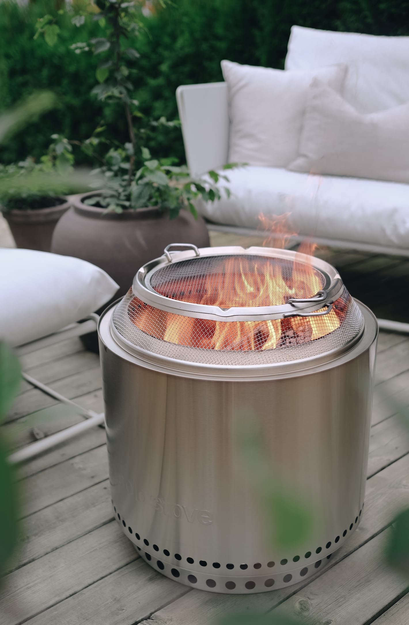 B&aring;lpanne fra Solo Stove utend&oslash;rs