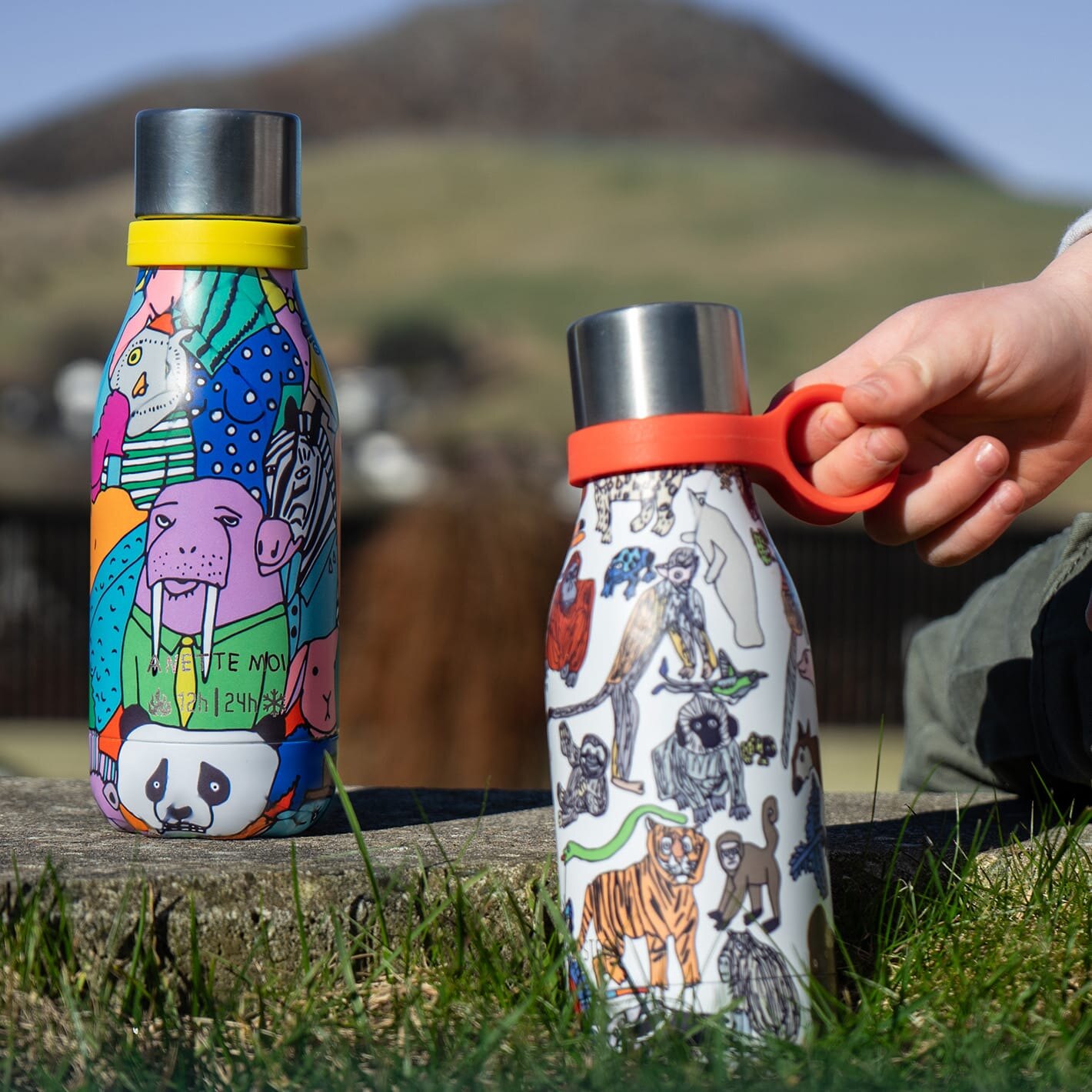 Anette Moi Bottle Up gullsl&oslash;yfe-flasker fra Les Artistes.