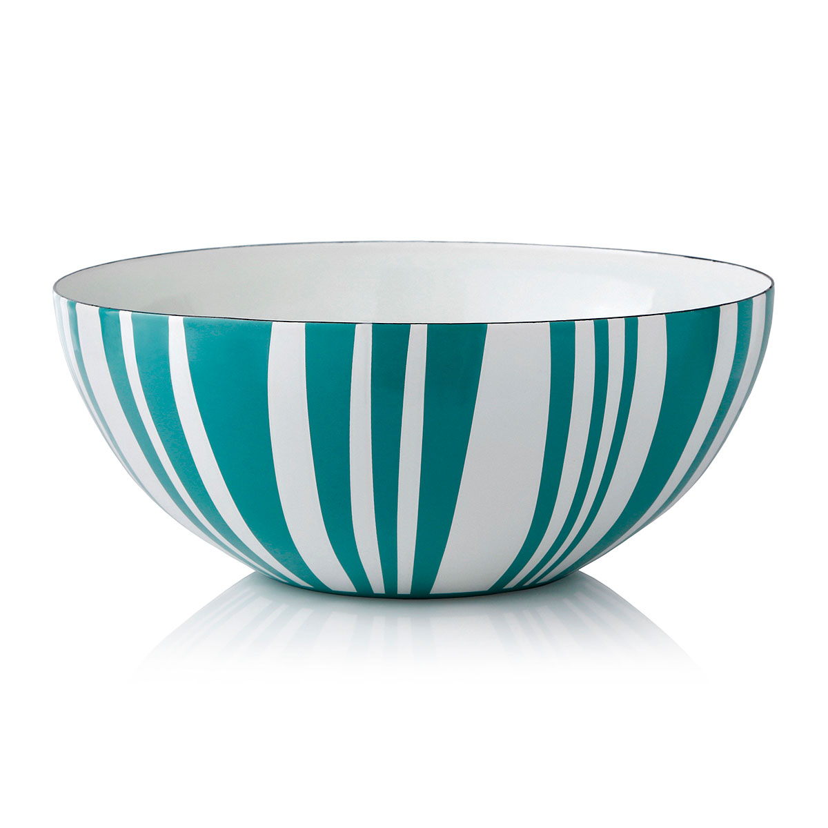 Cathrineholm, stripes bowl 30cm grønn