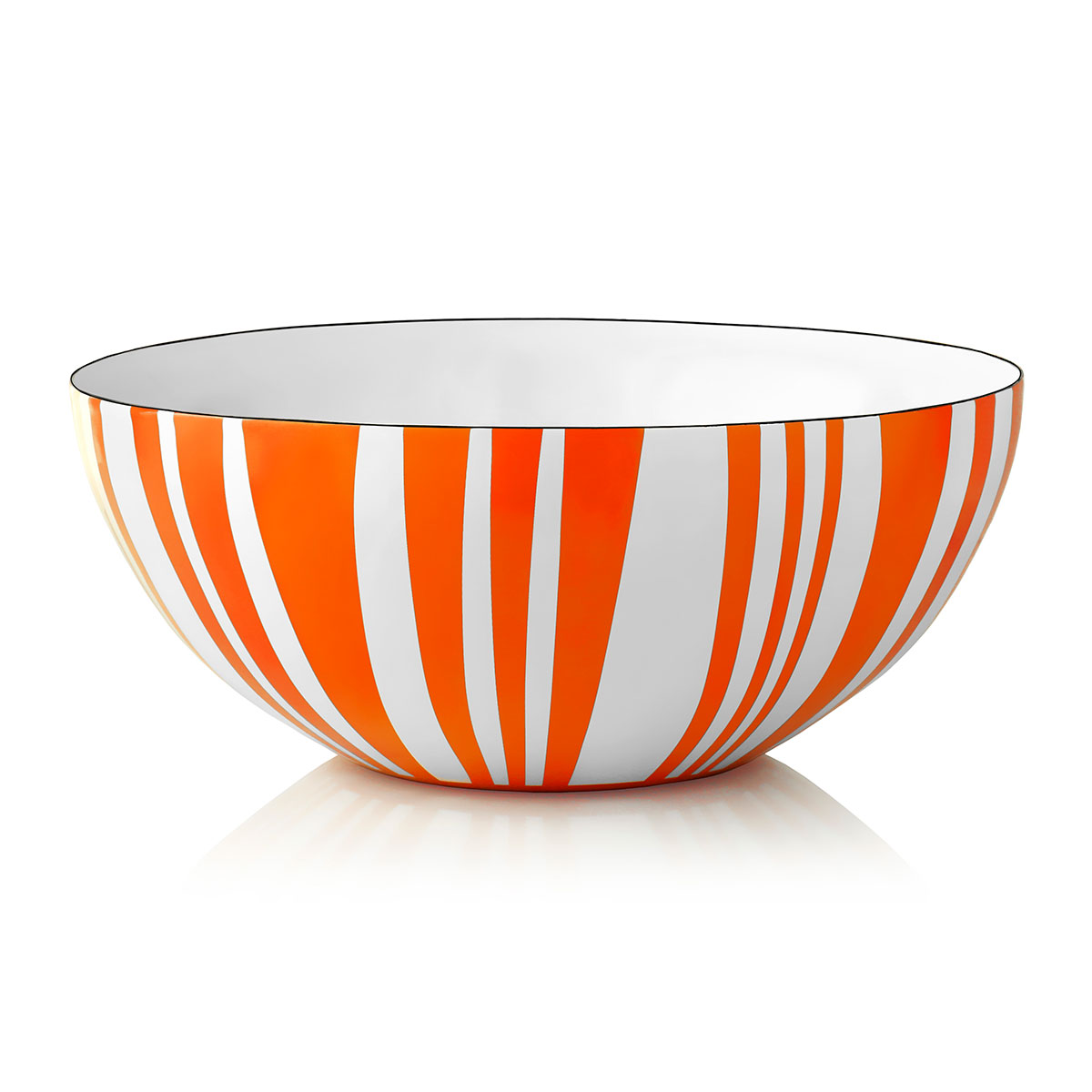 Cathrineholm, stripes bowl 30cm oransje
