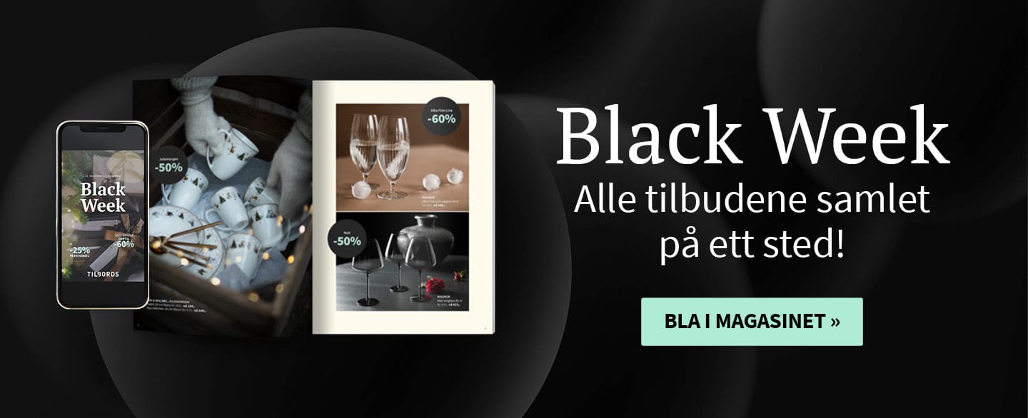 Black Week. Alle tilbudene samlet på ett sted! Bla i magasinet.