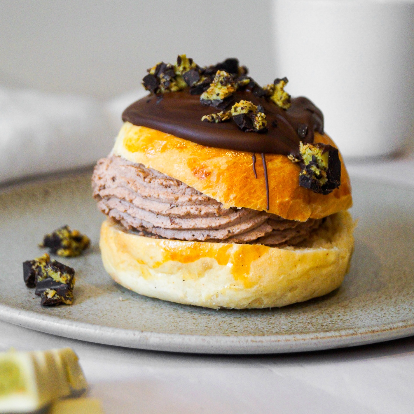 Fastelavnsboller med Dubaisjokolade