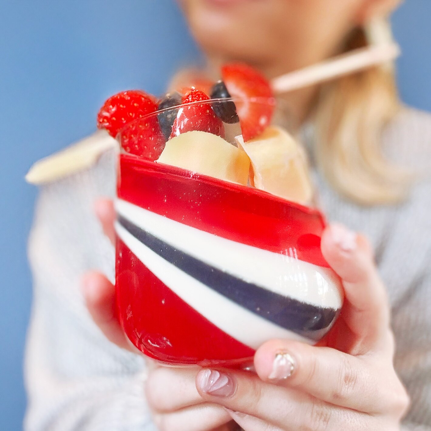 Flagginspirert 17. mai gelé