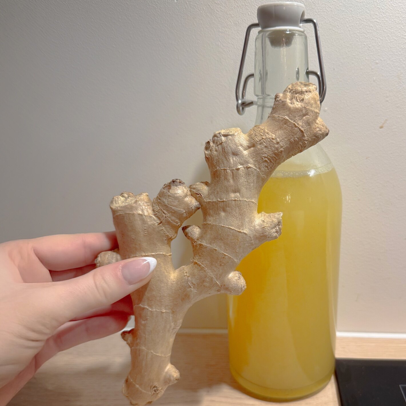 Hjemmelaget ingefærshot