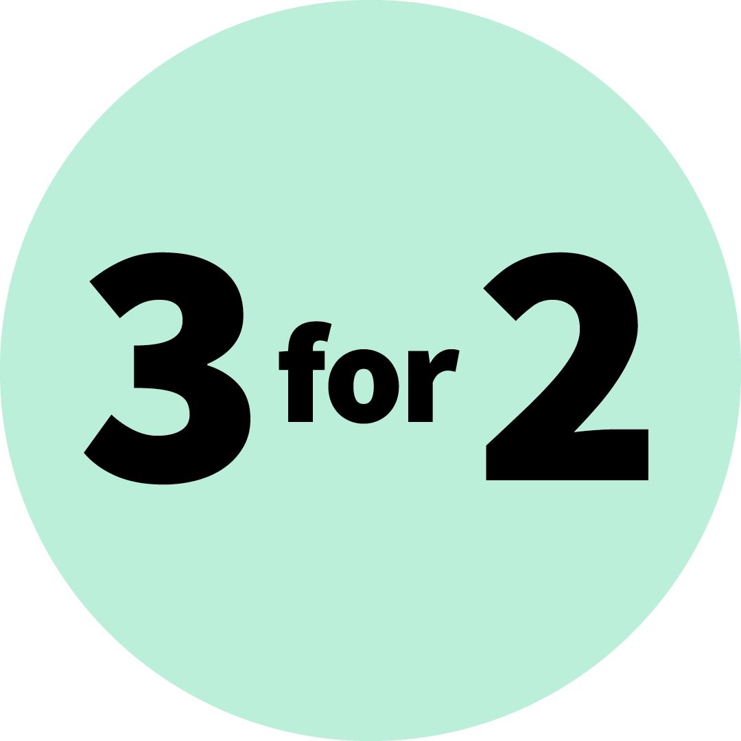 3 for 2