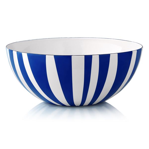 Cathrineholm, stripes bowl 24cm blå