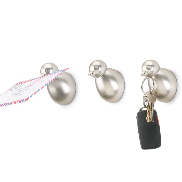 Nøkkelring fugler  3 pk