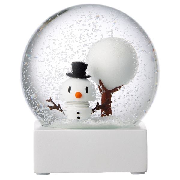 Hoptimist Snowman Snow Globe