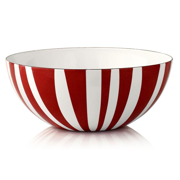 Cathrineholm, stripes bowl 24cm rød