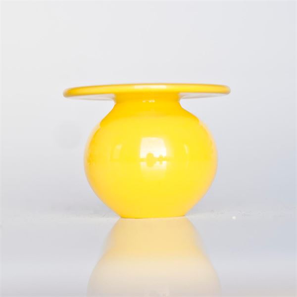 Vase gul opal             7 cm