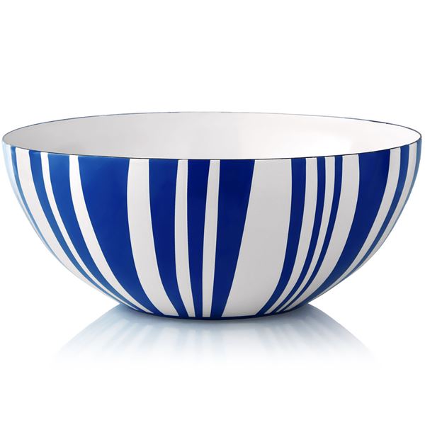 Cathrineholm, stripes bowl 30cm blå