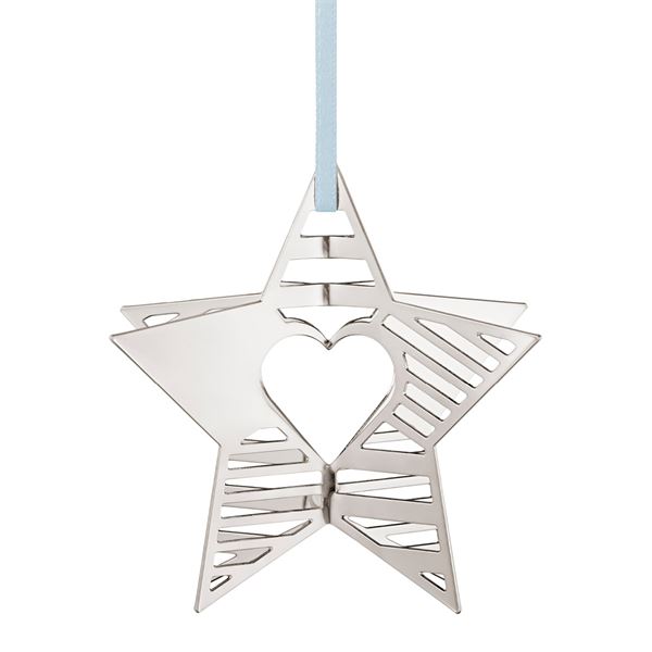 CC 2019 Ornament stjerne sølv