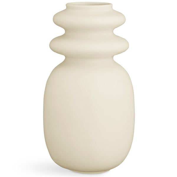 Kähler, kontur vase 29cm hvit