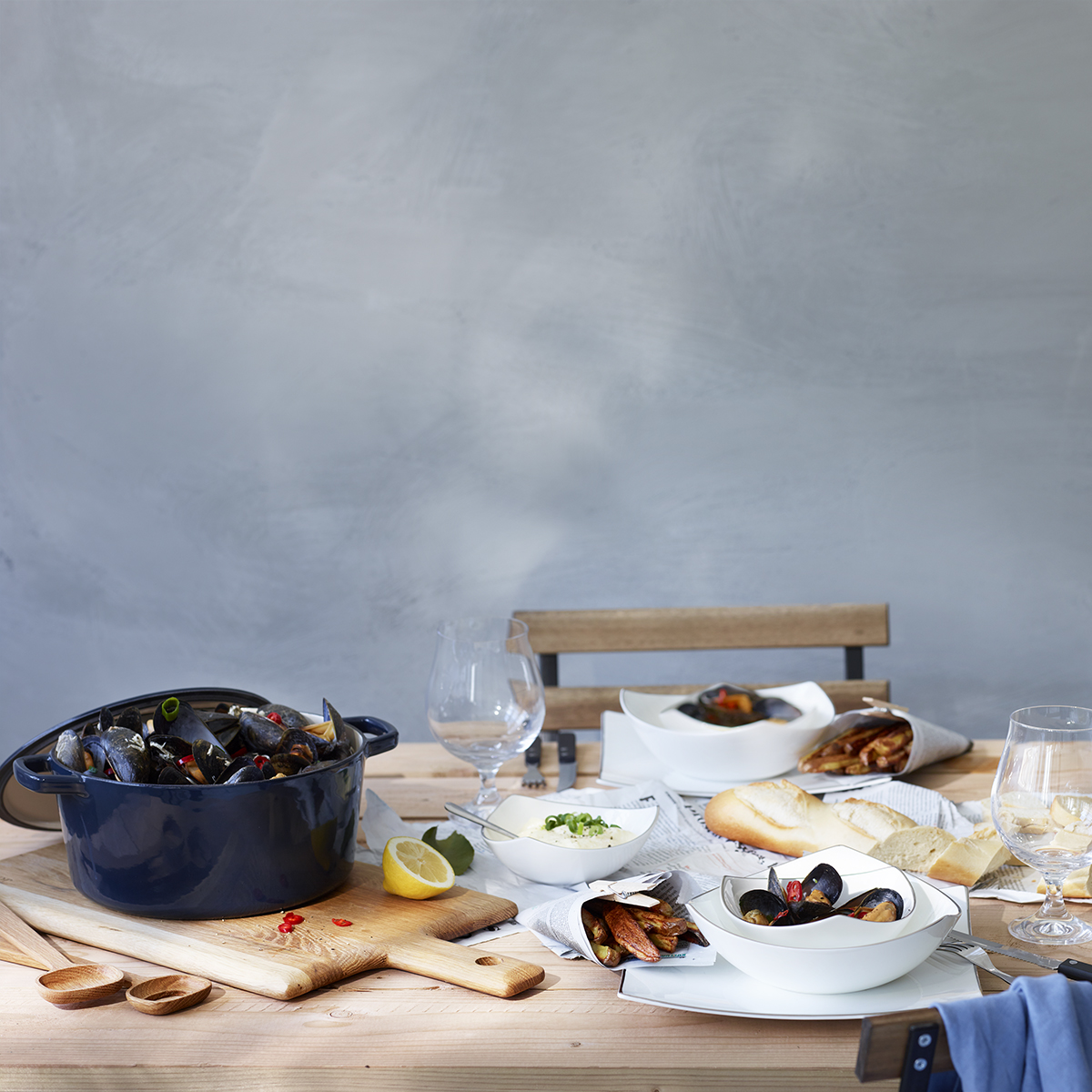 Så enkelt lager du dampede blåskjell