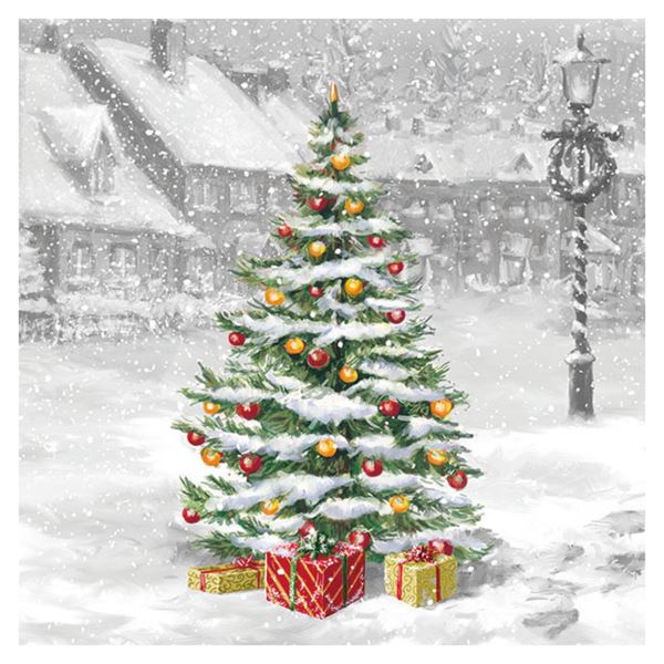 Ambiente, serviett juletre