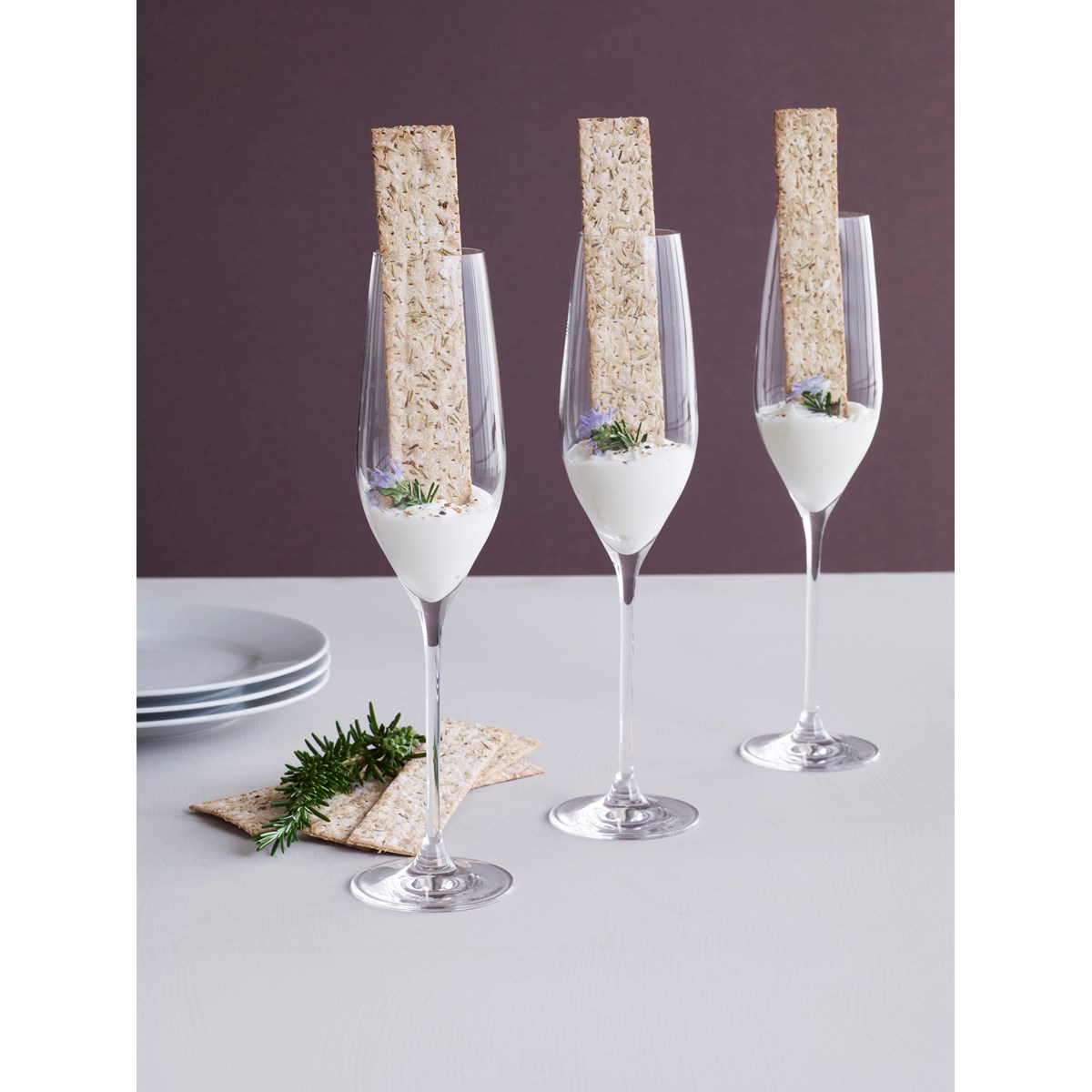 Holmegaard Cabernet champagneglass 29 cl