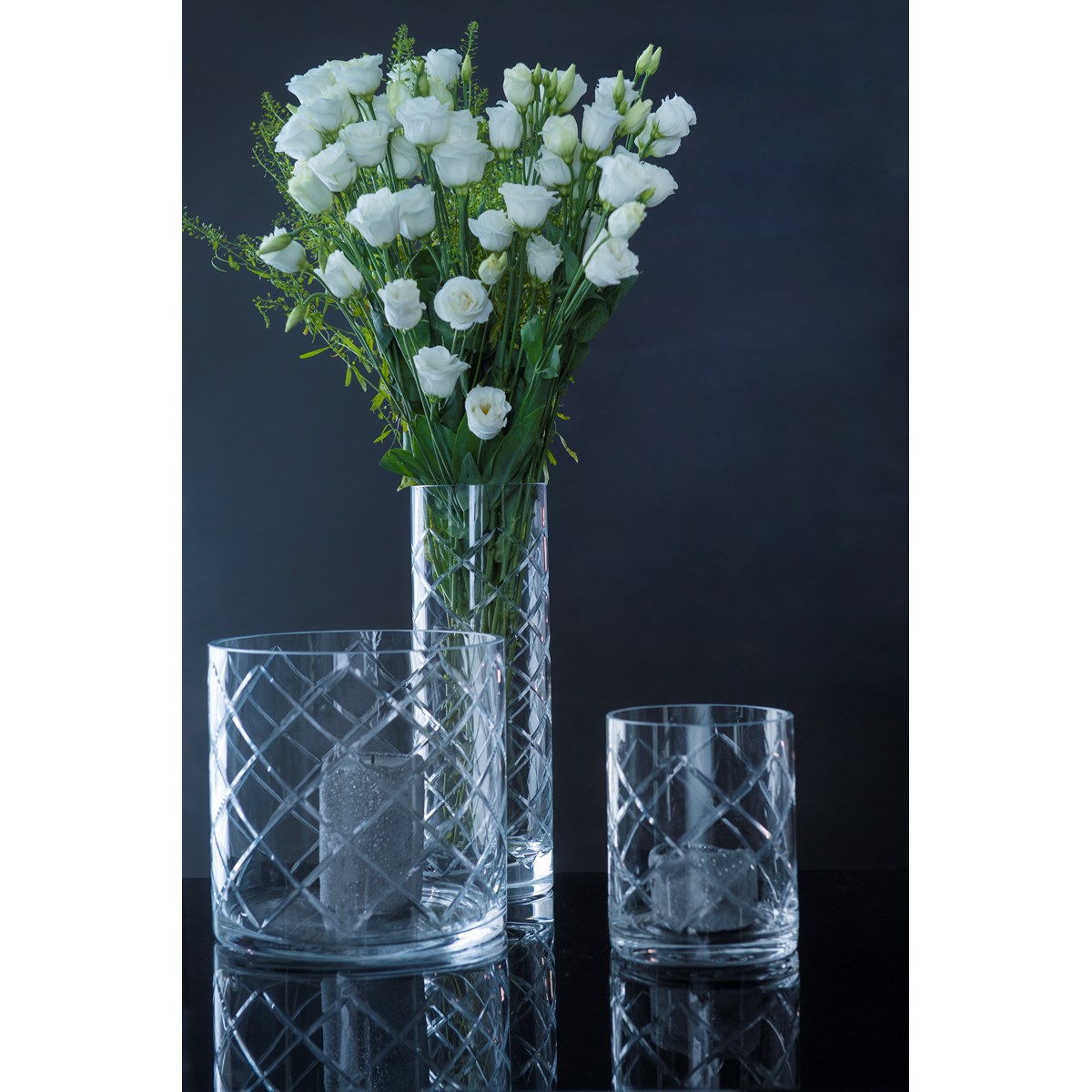 Magnor, Skyline Lux Clear vase 300 mm