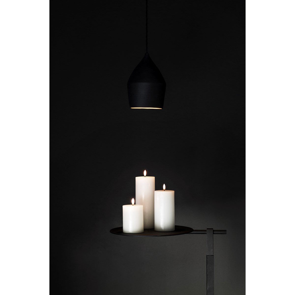 Uyuni Lighting LED kubbelys 22x5,8 cm nordic white