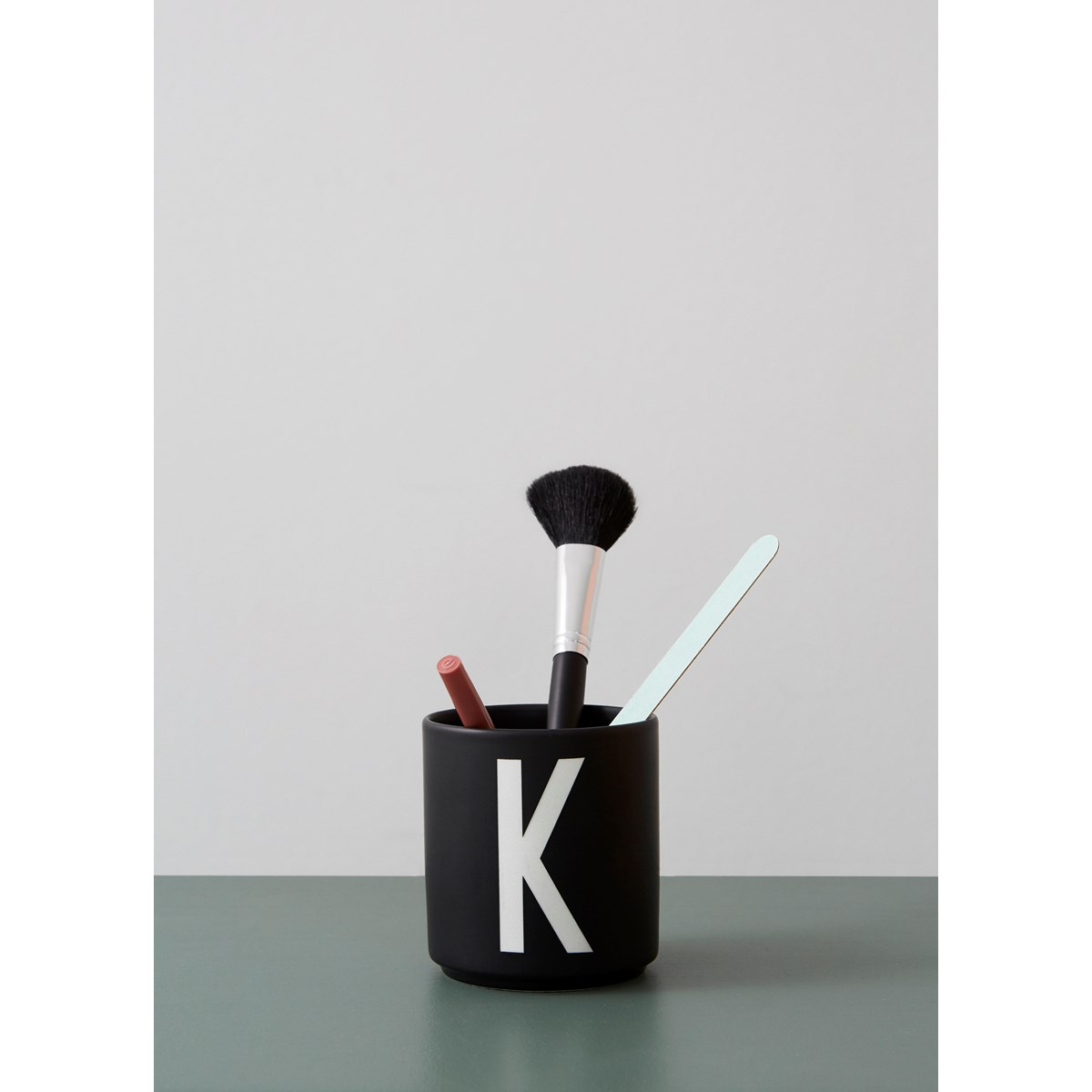 Design Letters Personal krus A 250 ml svart