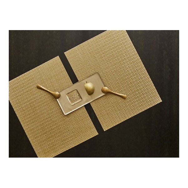 Chilewich Origami spisebrikke 36x48 cm honning