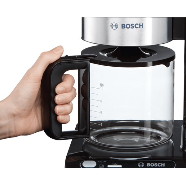 Bosch, kaffemaskin 1160W 1,25l svart