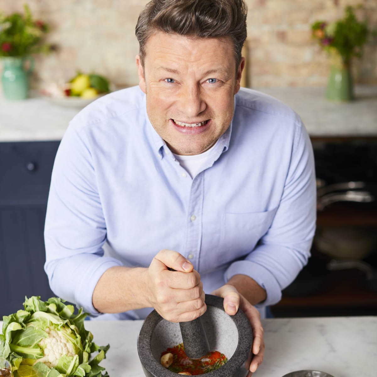 Jamie Oliver, morter 20cm granitt